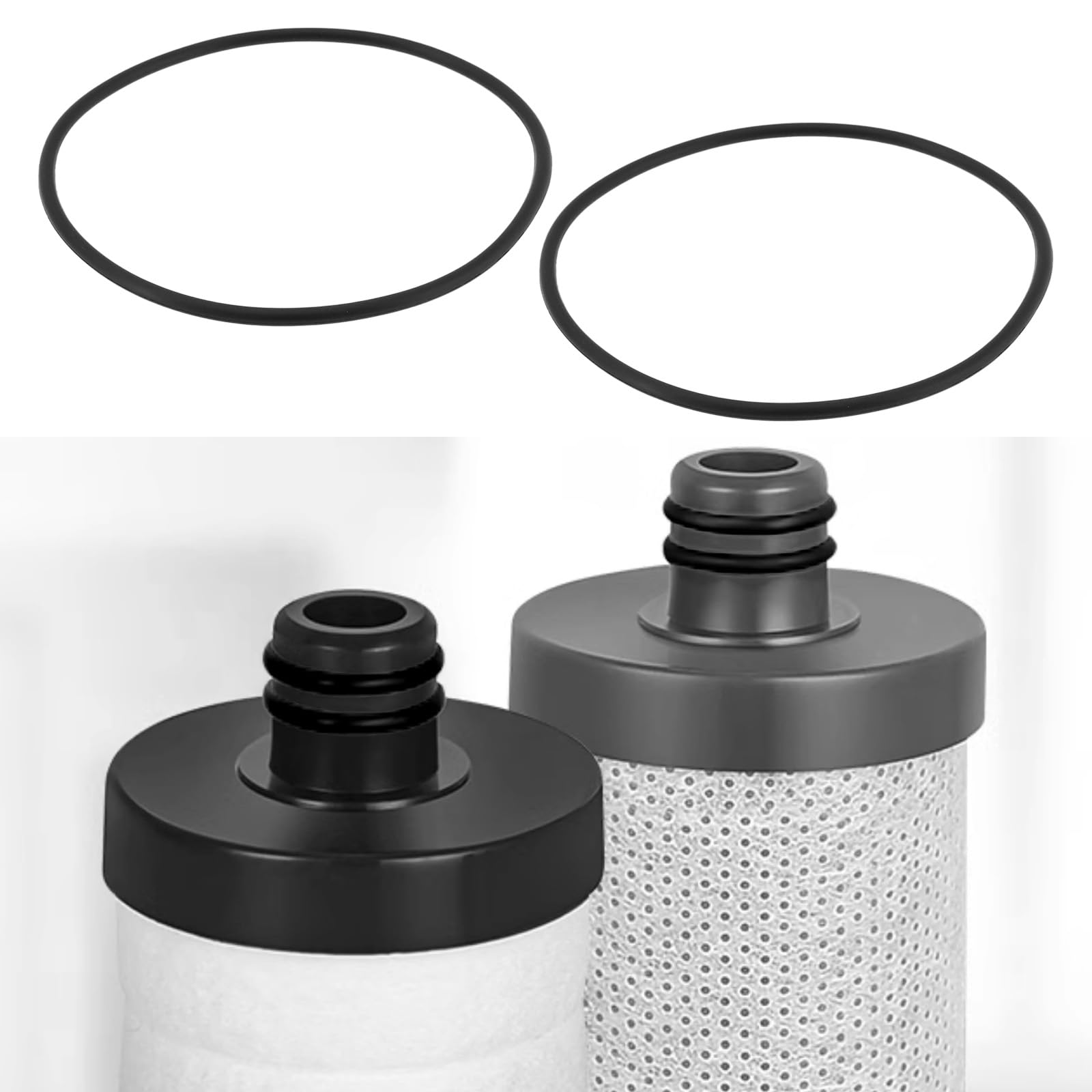 YINETTECH 5Pcs O-Ring 151120 Replacement OR-34 Rubber Seal Rings Compatible with Pentek Water Filter Housing, 98x105x3.5mm - Image 2