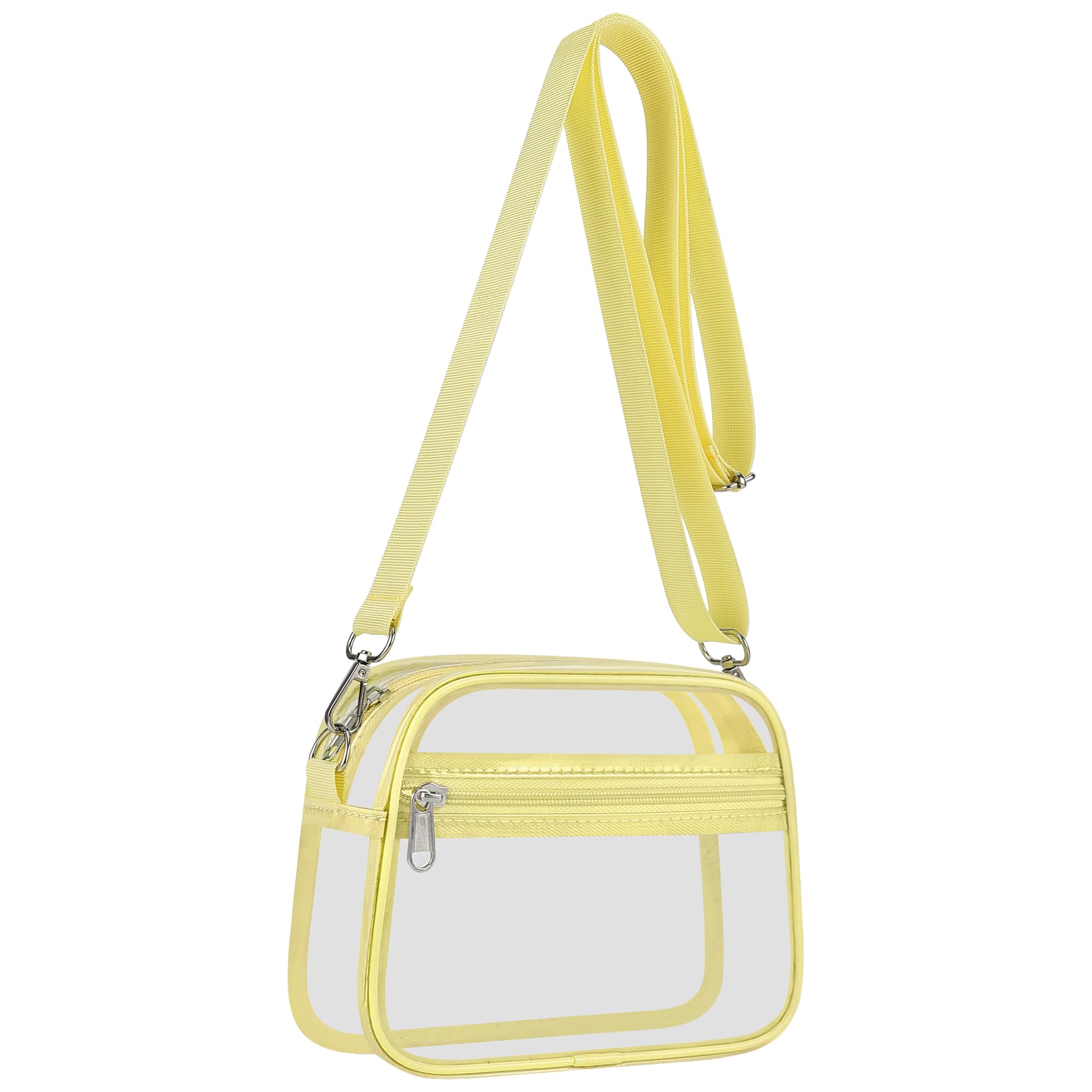 USPECLARE Clear Bag for Stadium Events Clear Sports Fan Handbags Purses