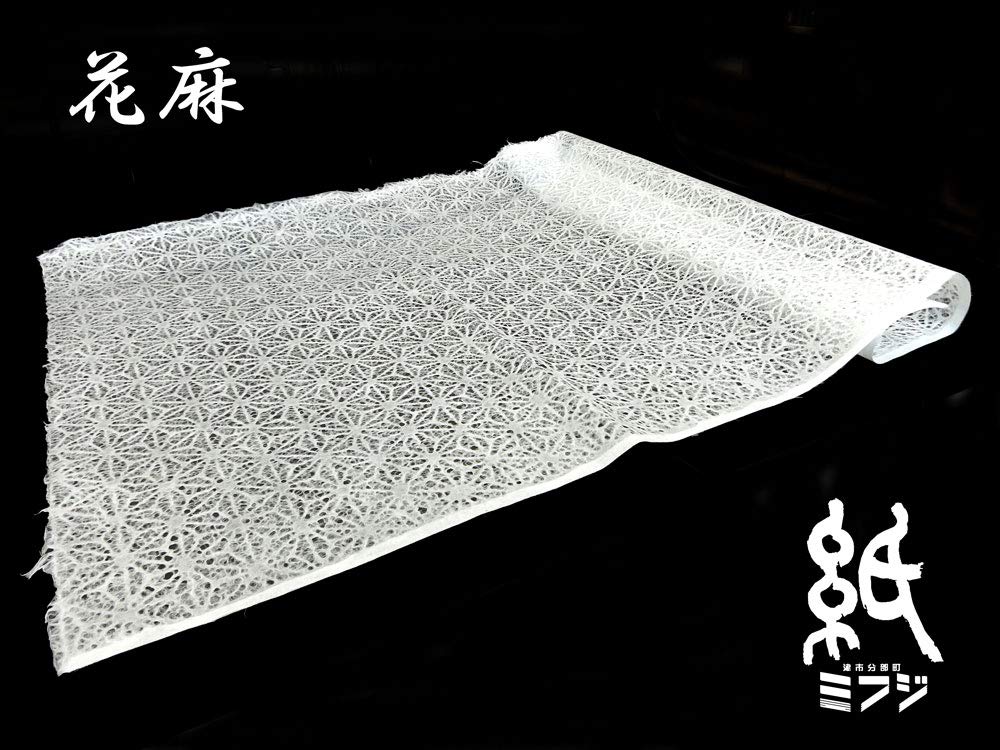 Amazon | 和紙 美濃和紙 落水紙 花麻 手漉き | 和紙 | ホビー