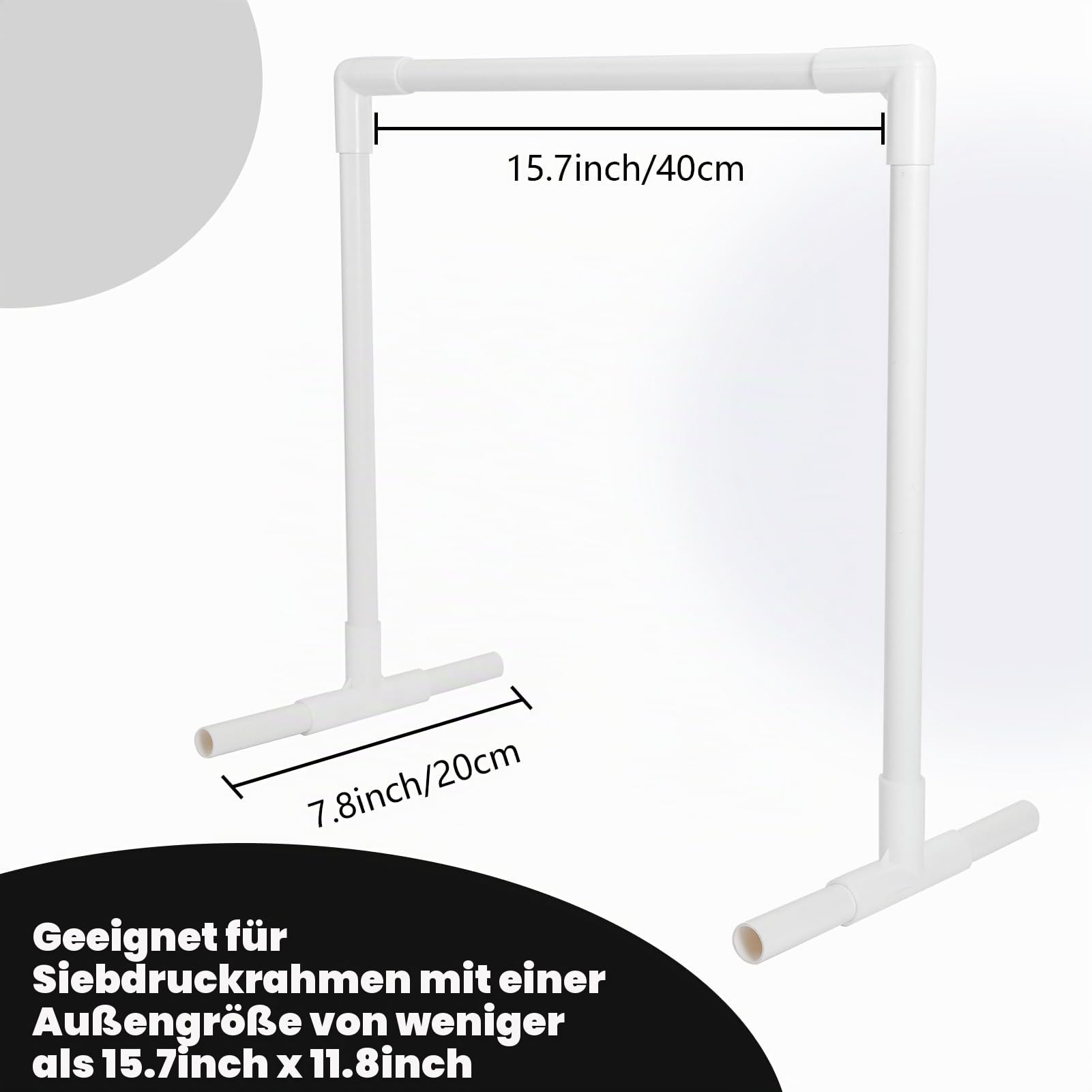 Caydo 50W LED UV Siebdruckleuchte mit Ständer und schwarzem Stoff für Siebdruck Cyanotypie
