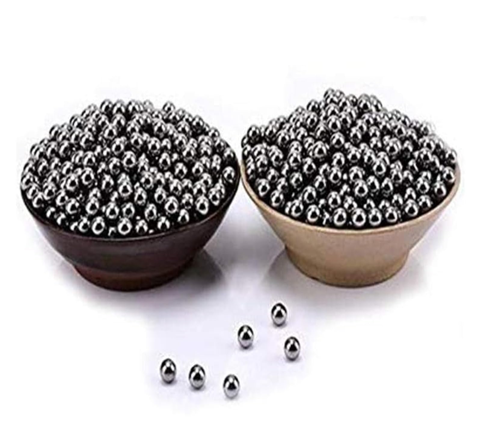 Roulement à billes en acier, 1 kg, bille en acier au carbone, bille en acier de précision, bille pleine, bille ronde en acier(7.5mm)