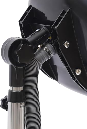 Lavabo à cheveux réglable en hauteur pour personnes âgées et maison - Bac à shampoing confortable avec bac profond et support réglable - Tuyau de vidange inclus - 8