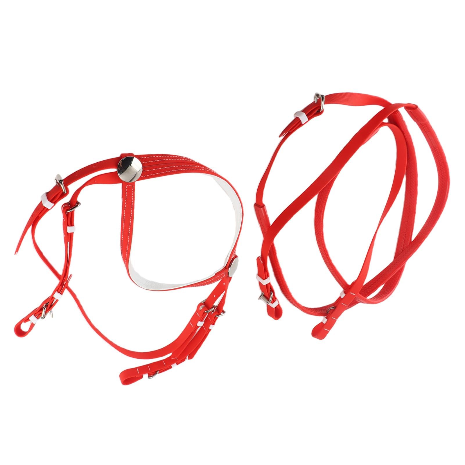 Capezza per Cavallo in Nylon PU in Pelle PU, Redine Regolabile, vestibilità Comoda, Cavezza per Allenamento Equestre