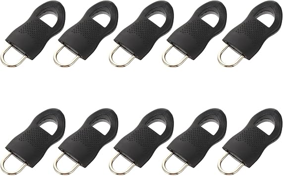 Detachable Zipper Pull Tab Replacement for Clothing and Sports Bags