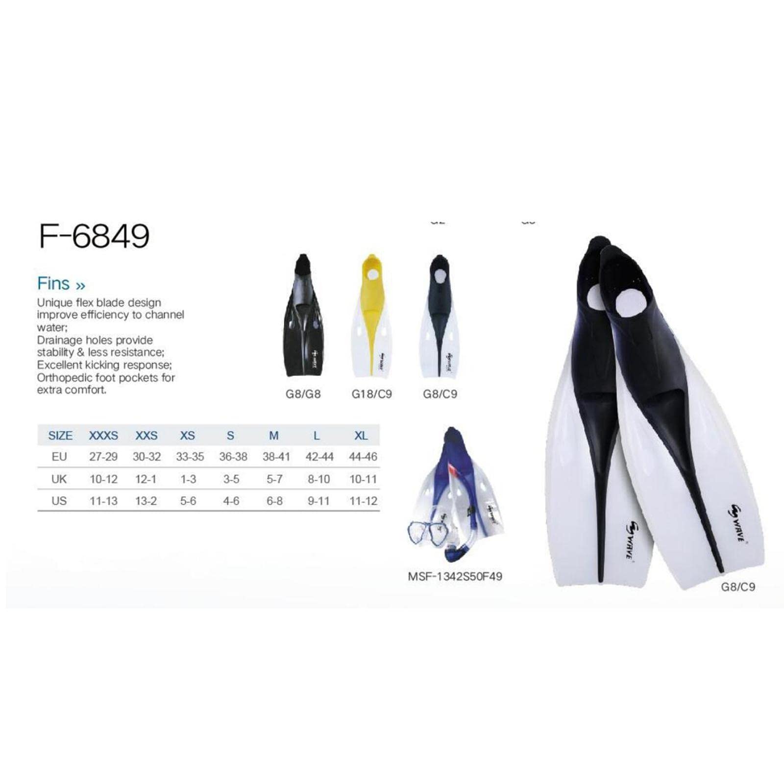 Da Nuoto Scarpe Immersione Allenamento Snorkeling Accessori Antiscivolo Design Aperto Traspirante Materiale Gomma Termoplastica Adatte per Adult