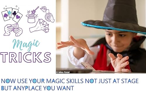 Miniatura 6 de MilesMagic Magician's Set de 5 bolsas de detección de lujo Gimmick Mind Reading Ilusión Efecto de predicción real, calle, escenario, salón Close-Up