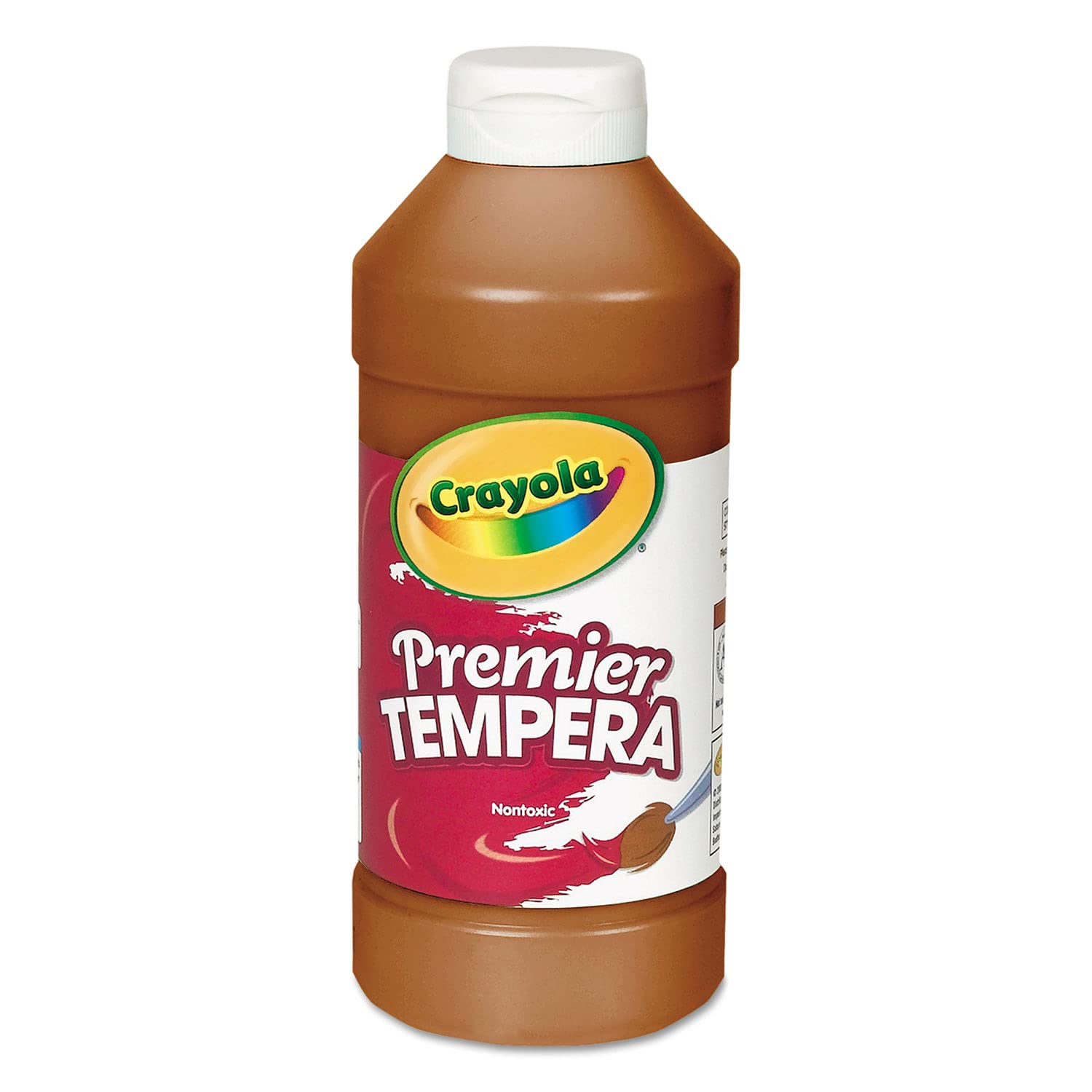 Crayola 541216007 Premier Tempera Paint, marron, 473 ml