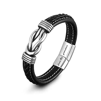 Amazon | Mother and Son Forever Linked Together 編み込み