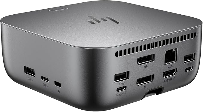 HP 180W G6 Thunderbolt 4 Ultra Dock Port Replicator Bundle w/DKZ Hub 9X481UT#ABA miniatura 4