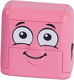 DIY MARKY - Carimbo personalizável para crianças | para roupas e itens infantis | Inclui tinta para até 1000 impressões | Adequado para todas as superfícies | Conjunto completo com etiquetas e fita