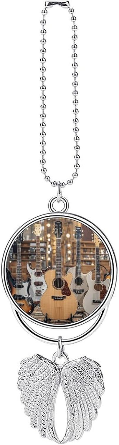 Car Hanging Ornament Car Rearview Mirror Pendant Silver-Style