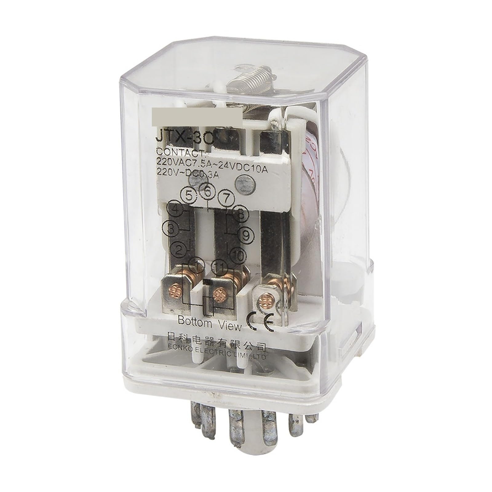 OSHZIKJII JTX-3C electromagnetic relay JTX-3Z AC 220V 110V 380V 24V DC 24V 6V power relay(6VDC)