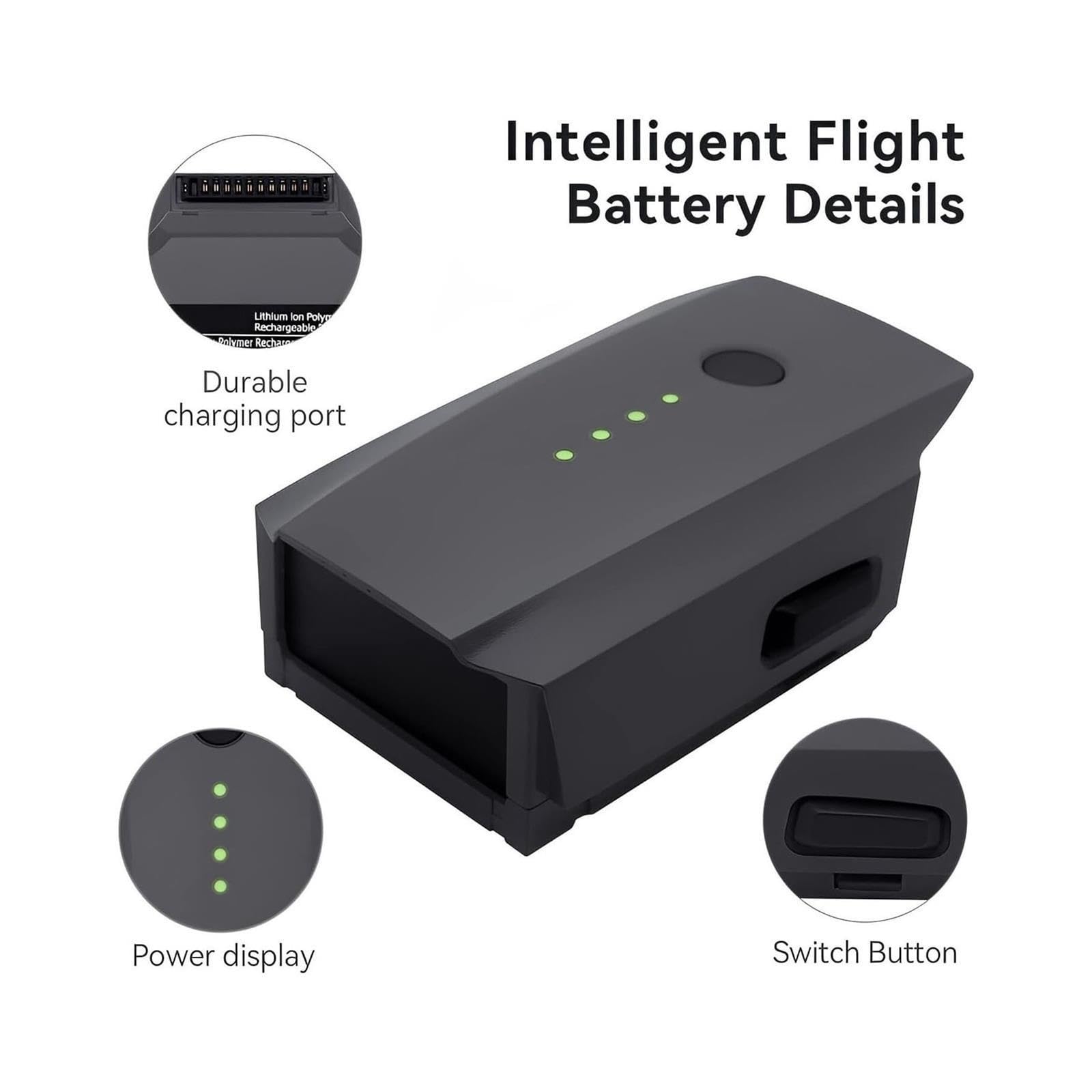 Batteria 3830mAh, compatibile con DJI, Mavic Pro Series
