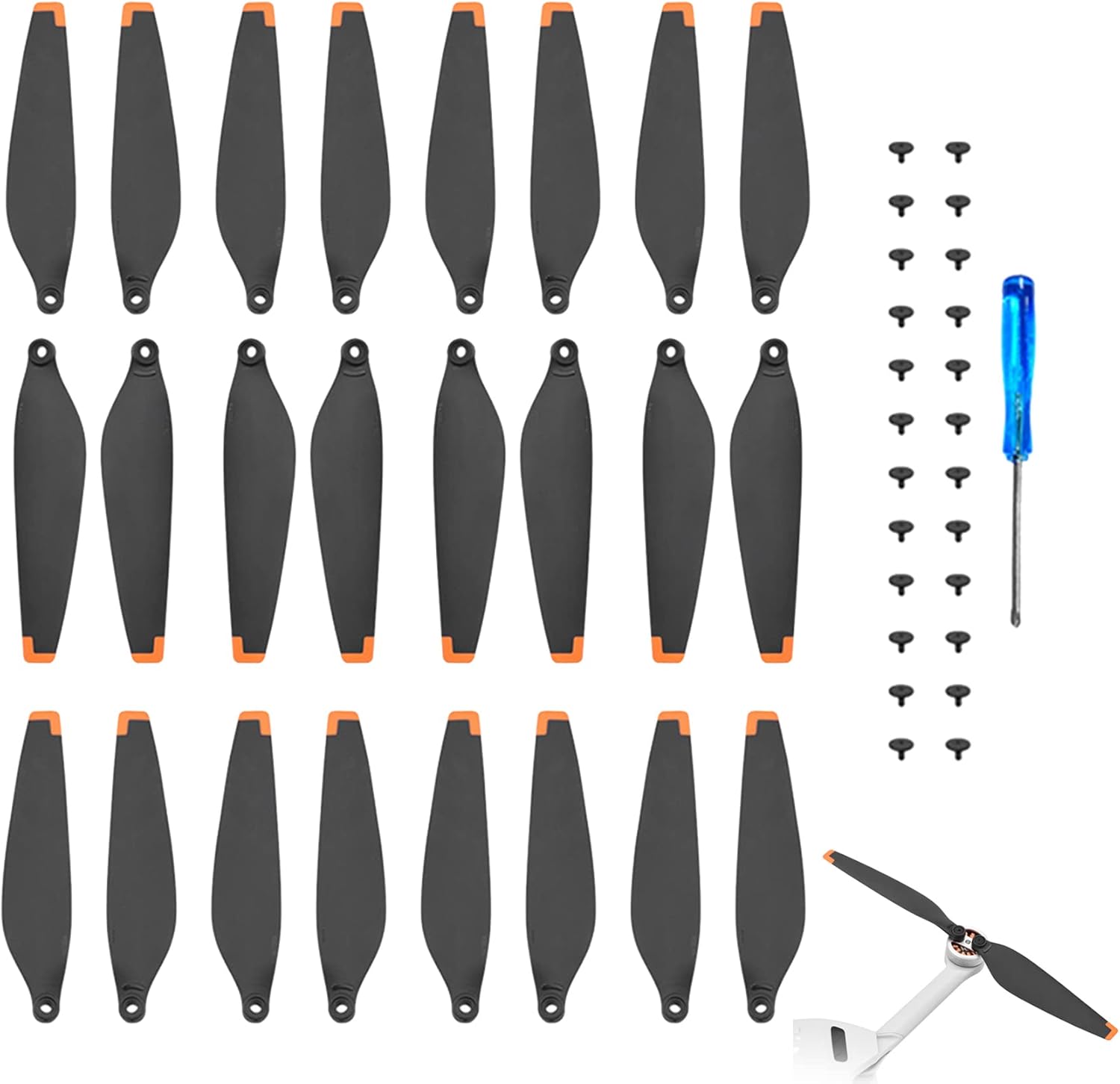 24 PCS Mavic Mini 3 pro Propellers Replacement Blades, Mavic Mini 3 pro