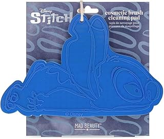 Mad Beauty Disney Stitch Denim Tampon de nettoyage pour pinceaux cosmétiques