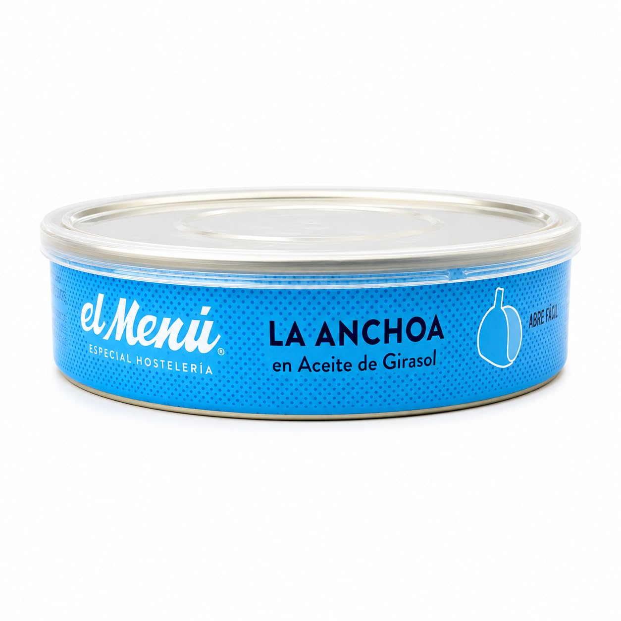 Anchoa en Aceite de Girasol Especial Hostelería El Menú 500g | Conserva Premium para Sector HORECA | Ideal Restauración, Tapas y Cocina Profesional