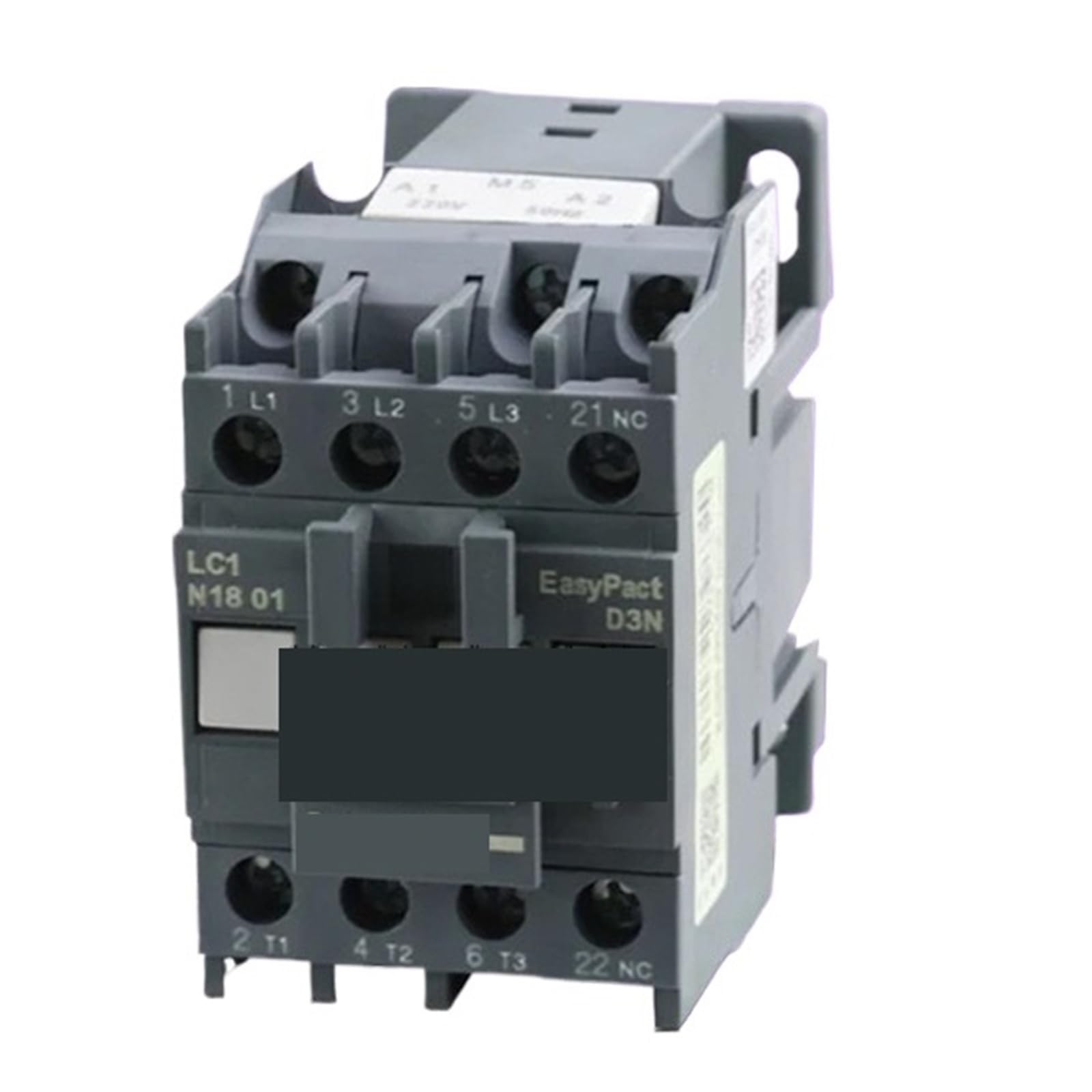 Contacteur CA 18A LC1N1801 de haute précision avec commande stable 220V