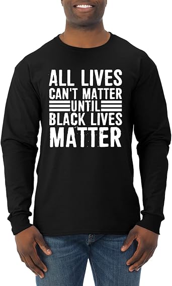 Black Pride Mens Long Sleeve Shirt 