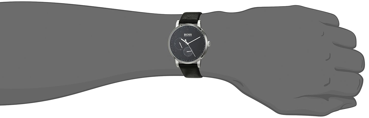 Buy Hugo Boss Modern Oxygen Analog Black Dial Men's Watch-1513594 at  Amazon.in