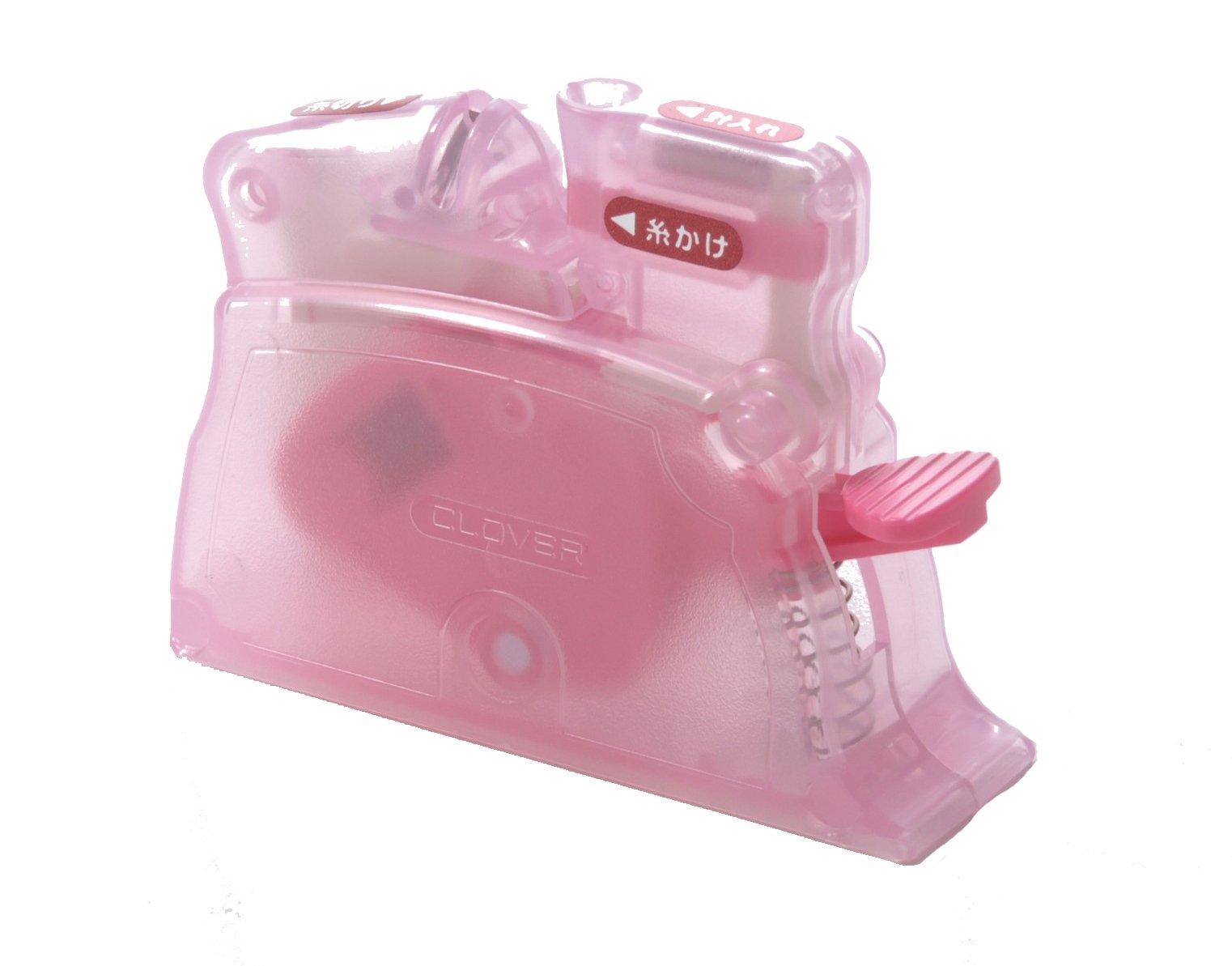 クロバー(Clover) Clover デスクスレダー 卓上型糸通し器 ピンク…