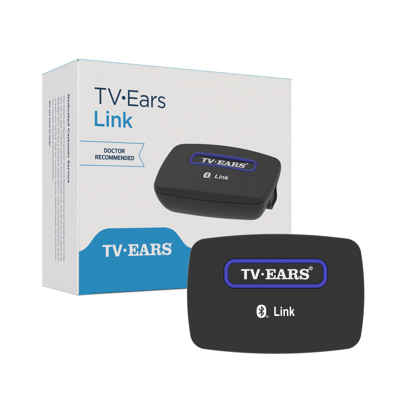 TV · EARS Link Bluetooth Transmitter for TV – Wireless Audio Adapter Headsets, No Pairing Required, Keep TV Sound On, Multiple Headsets, Low Latency Sound-image-32
