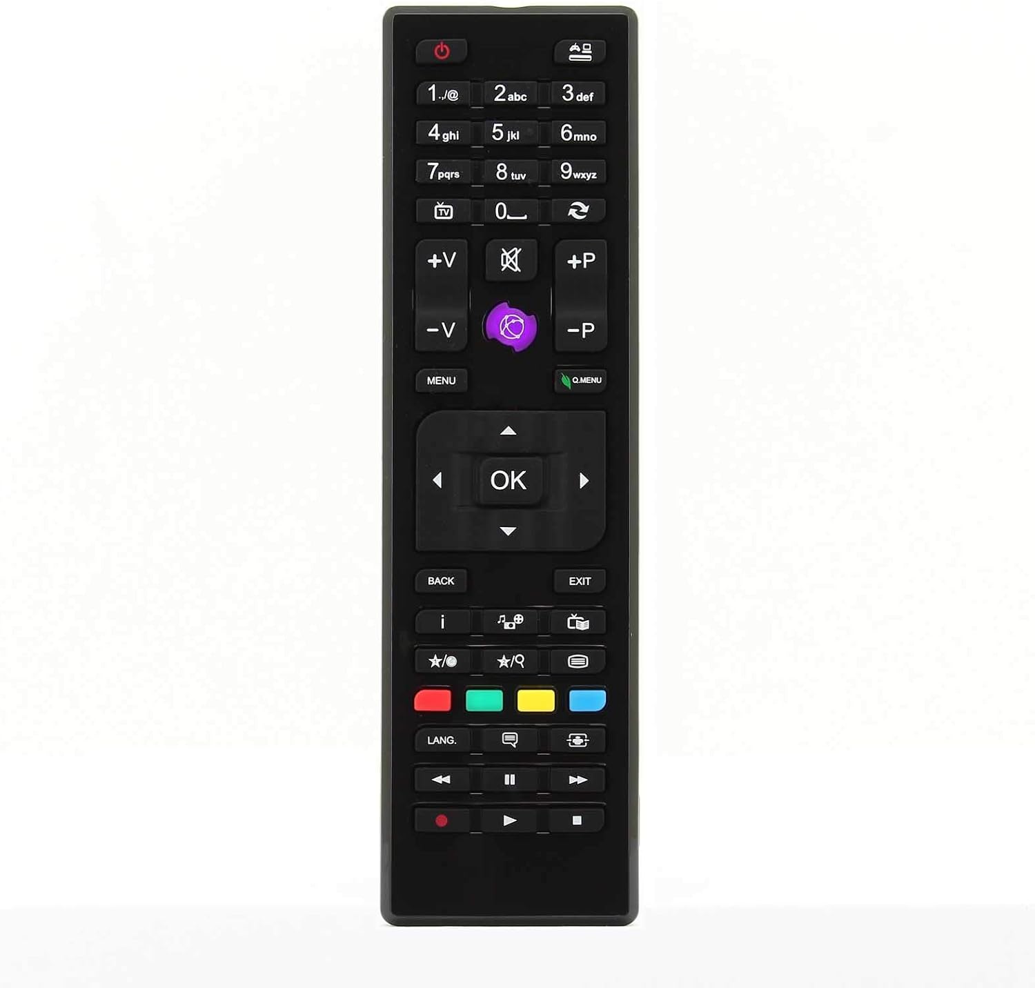 Front view of the Alba LCD32880HDF Remote Control