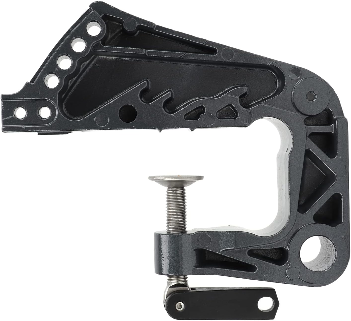 Outboard Motor Clamping Bracket, Aluminum Alloy Mount for OUTBOARD 9.9HP 15HP 2 Stroke, CNC Machined, Space Saving, Compatibility, Rustproof