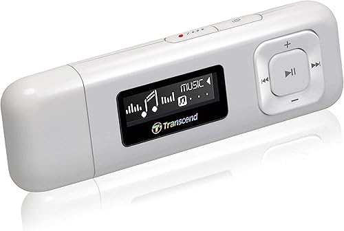 Transcend Reproductor de música digital 8GB MP-330(blanco)
