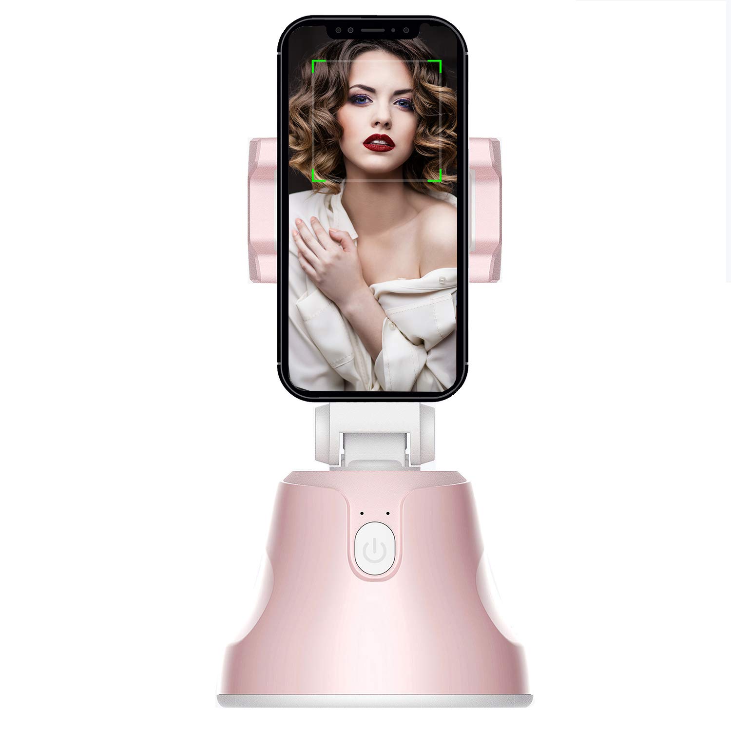 APAI Genie Auto Tracking Phone Holder, Portable All-in-one Smart Selfie Stick, 360° Rotates Auto Face & Object Tracking Vlog Shooting Smartphone Mount Holder