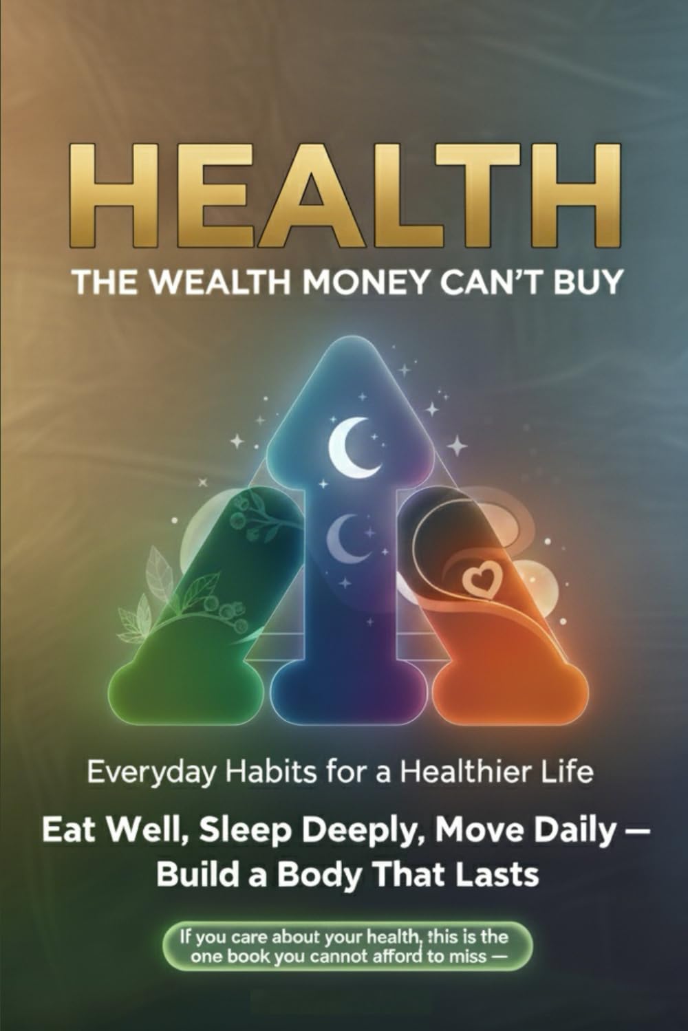 Health: The Wealth Money Can’t Buy — Everyday Habits for a Healthier Life. Eat Well, Sleep Deeply, Move Daily, and Build a Body That Lasts.