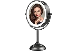 VESAUR Lighted 10x Magnifying Makeup Mirror