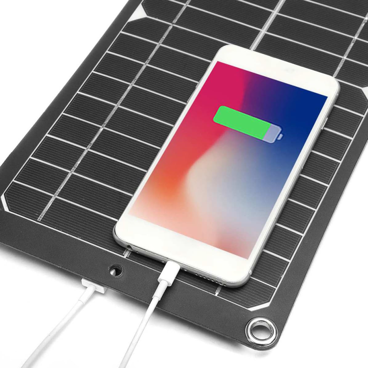 Pannello Solare 50w 18v Monocristallino Nero Leggero per Esterno