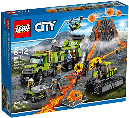 LEGO - 60124 - La Base d'Exploration du Volcan