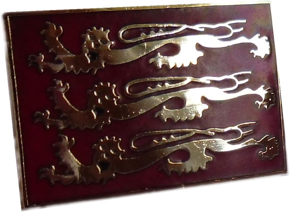 England Three Lions enamel pin badge