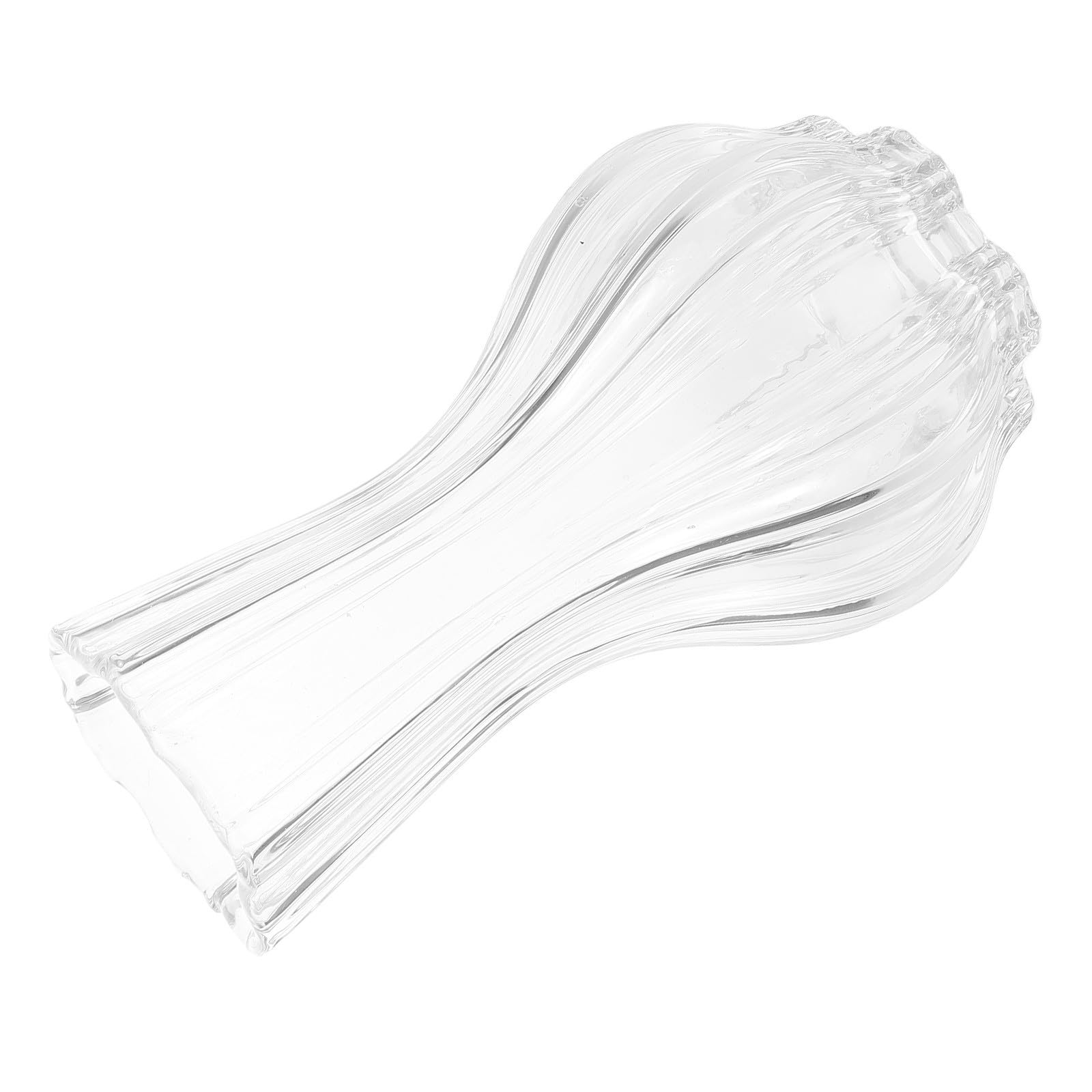 Vase en verre moderne transparent pour table de mariage et deco salon design