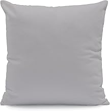 Hans-Textil-Shop Plain Cotton Cushion Cover for Living Room, Dining Room, Bedroom, Children's Room, Garden and Patio