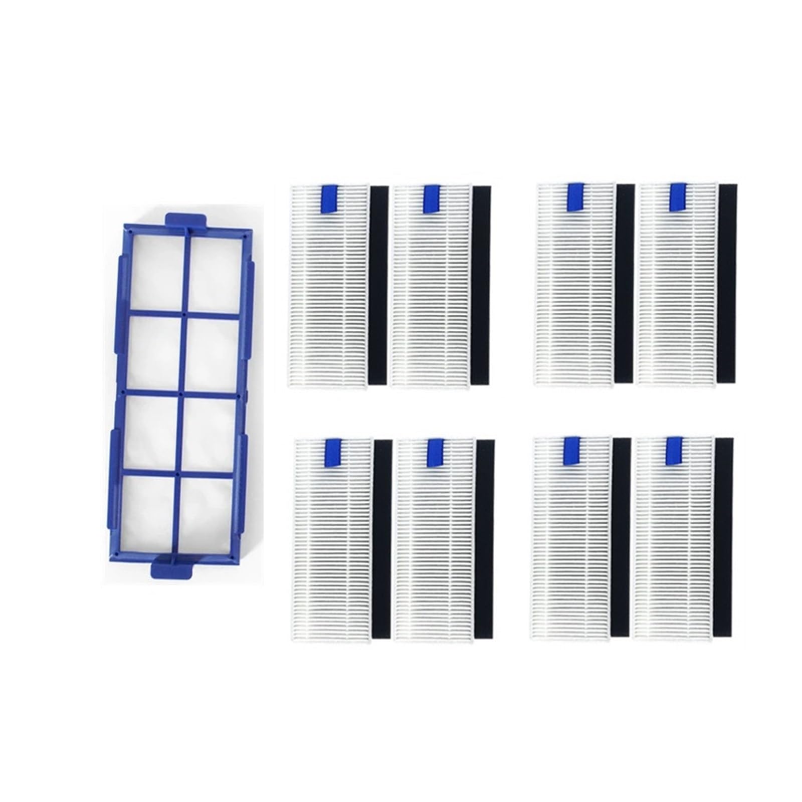 Filtre HEPA Compatible Avec Aspirateur Robot Tefal Rowenta X-Plagro20, Série 40 50, RG6825, ISWEEP Bery