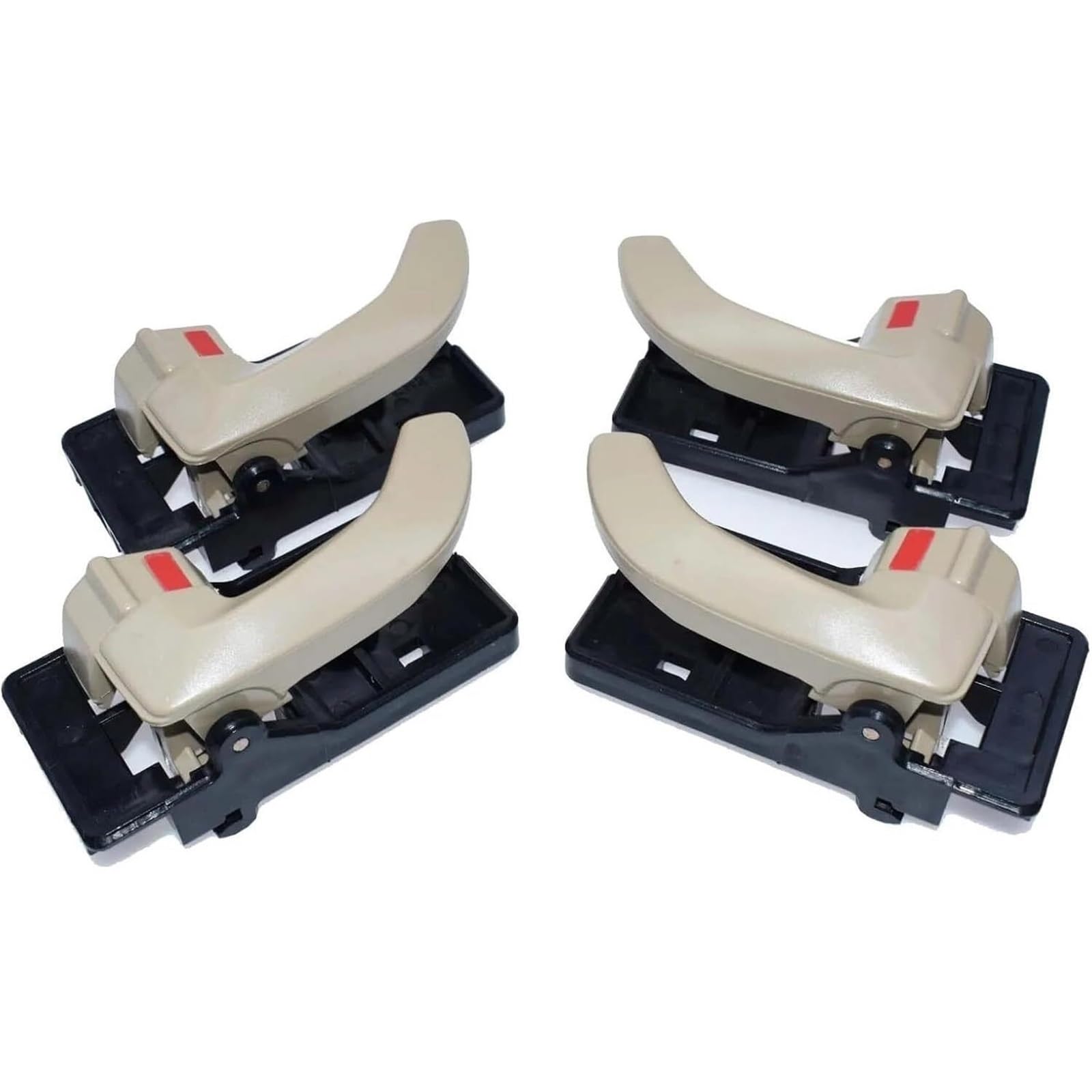 Zingori Left Right Set Car Interior Door Handle For Hyundai For Tucson 2005 2006 2007 2008 2009 Left Right Inside Interior Door Handle(Left Right Set)