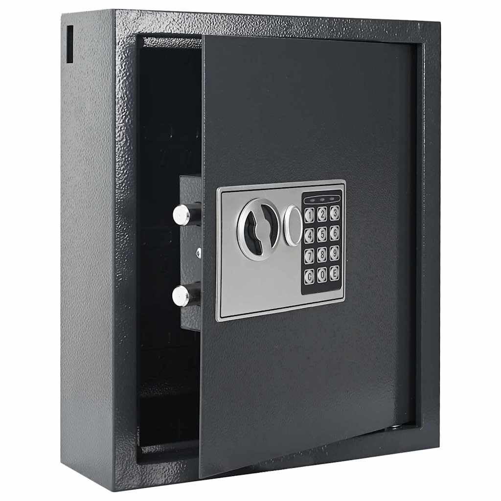 Genérico Caja Fuerte Digital Gris Oscuro 30 x 10 x 36,5 cm Acero,Casa y jardín,Seguridad empresarial y del hogar,Cajas Fuertes,42011319