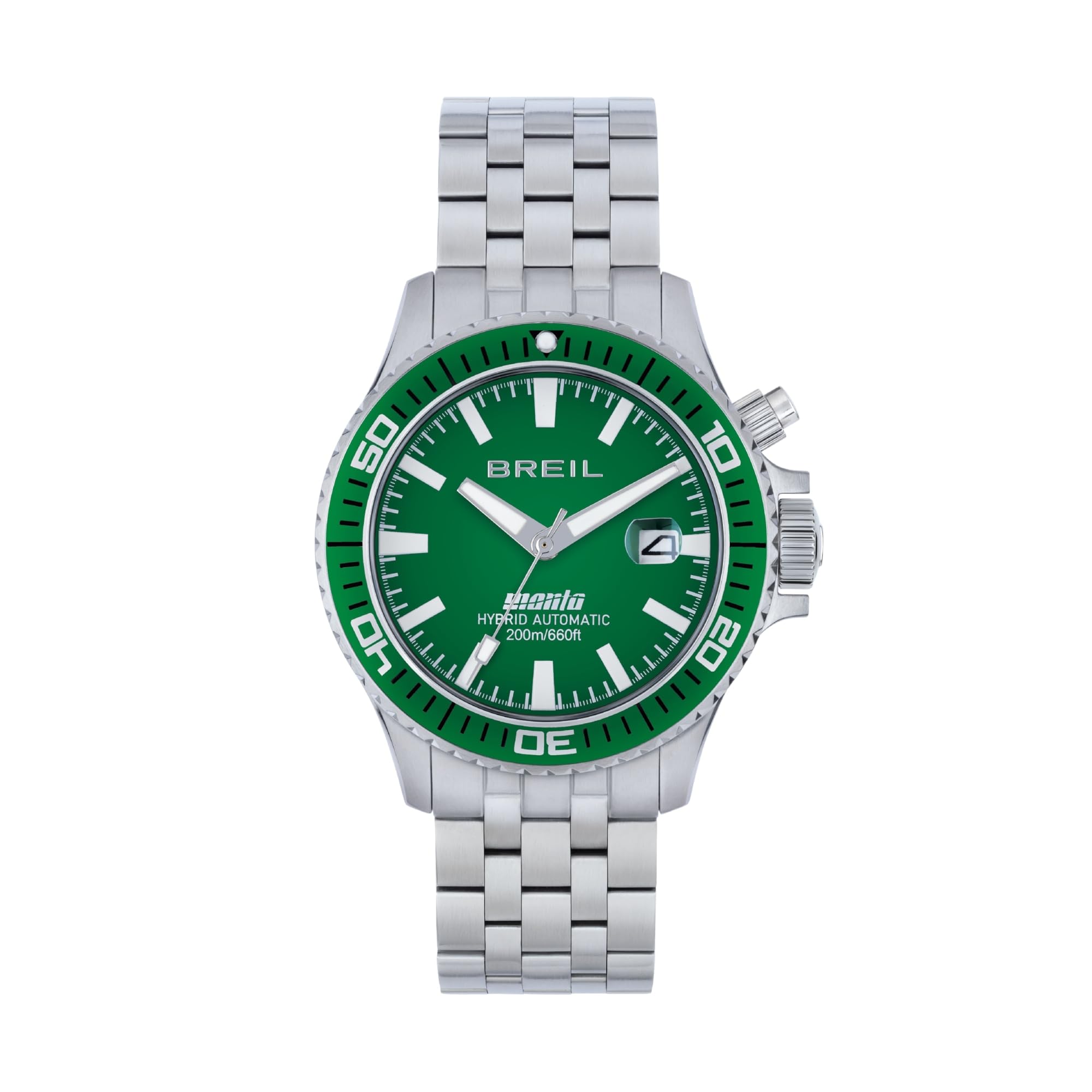 Breil Men Analog Quartz Watch with Alloy Steel Strap TW2032