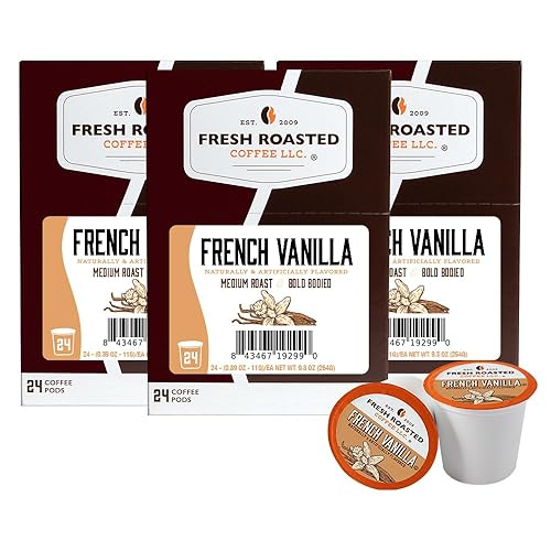 Miniatura 155 de Fresh Roasted Coffee, Peaberry de Tanzania, tostado ligero, Kosher, compatible con K-Cup, 24 cápsulas