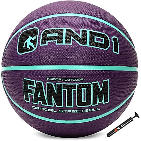 AND1 Fantom Rubber Basketball for All Courts Cover