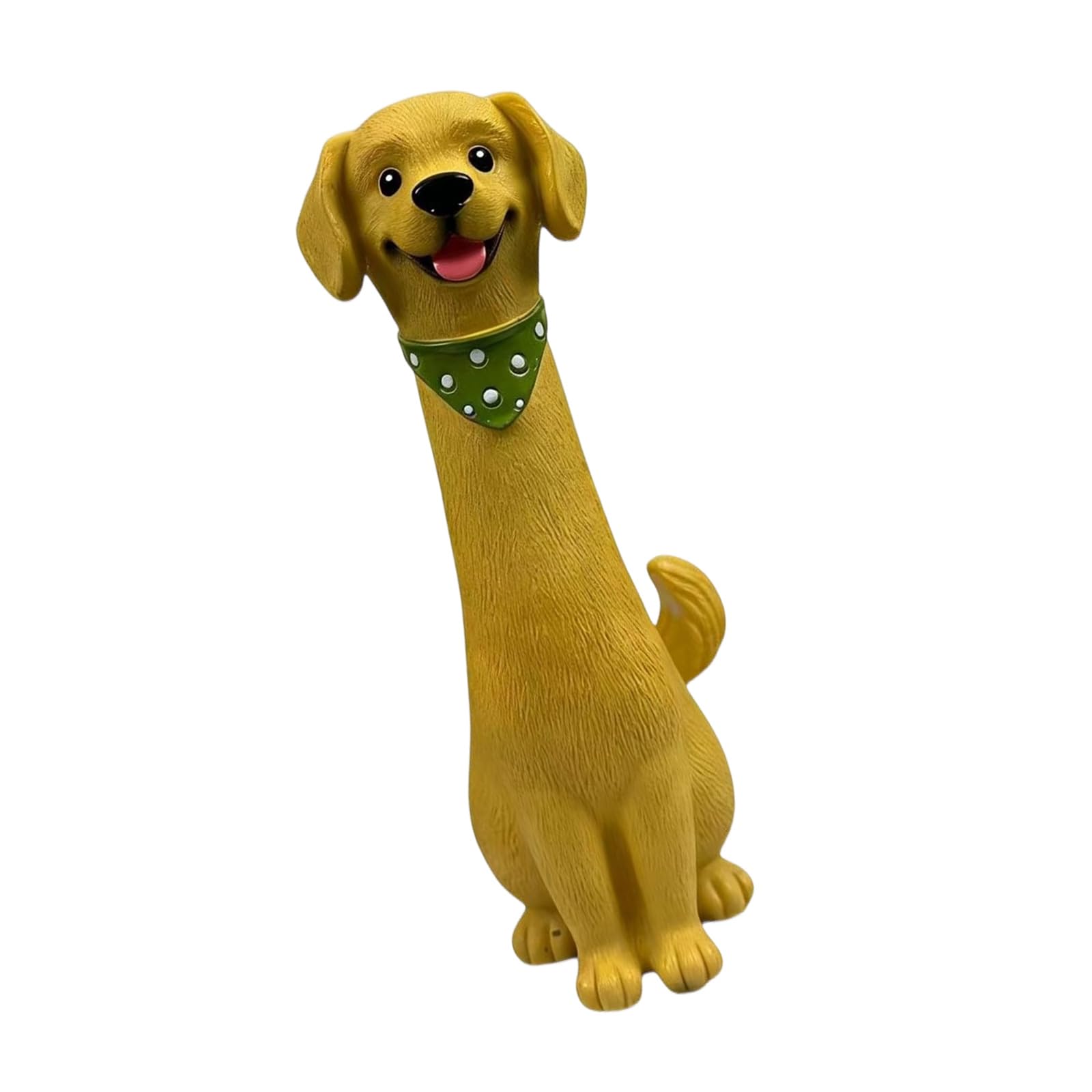 Qusinfc Handcrafted Wacky Dog Vases, Whimsical Dog Flower Vases, Resin Puppy Sculpture Desktop Decorations for Home Offices Decors Puppy Statue