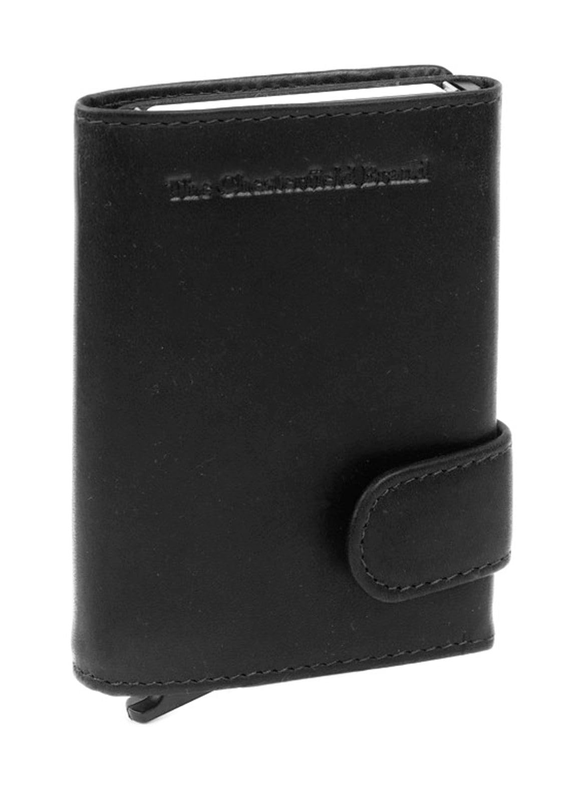 The Chesterfield Brand Leicester - Kreditkartenetui 6cc 10 cm RFID Black