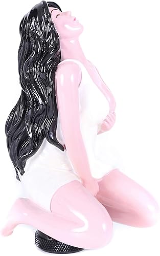 Miniatura 9 de Perilla para palanca de cambio de mujer sensual, para transmisión manual o automática, Rojo rosa