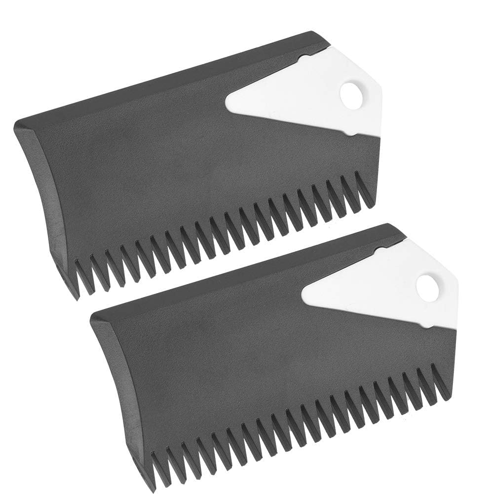 Agatige Peine de Cera para Tablas de Surf, removedores de Cera de Surf de 2 Piezas para Mantenimiento de Surf de Tablas de Surf Skimboard Longboard Surf