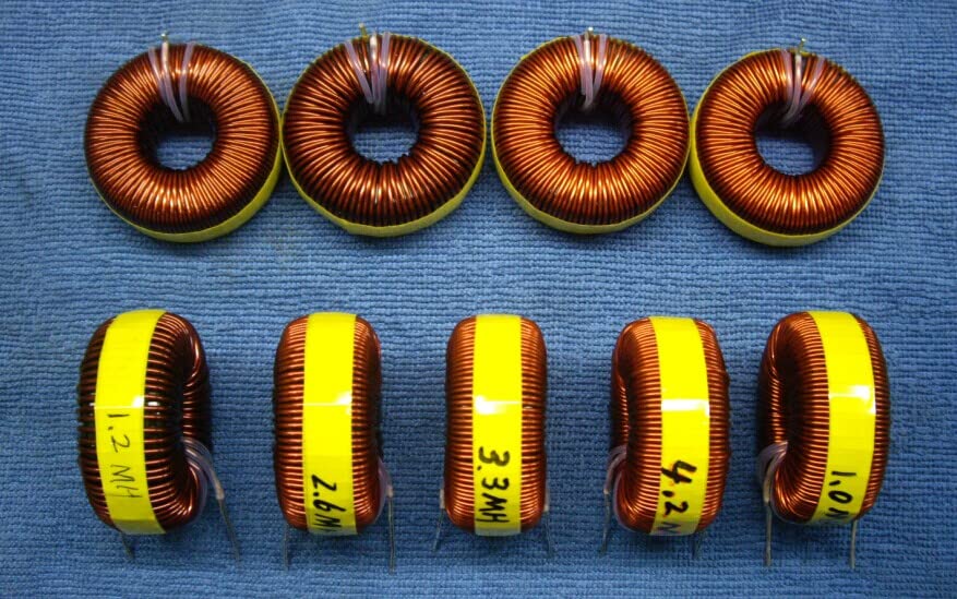 1PC 2000W-3000W Iron Silicon Aluminum SPWM Filter sine Wave Inverter Filter Inductor PFC Inductor (1.0MH. 15A)