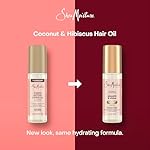 SheaMoisture Coconut & Hibiscus Smooth & Shine Oil Coconut & Hibiscus Softens and Hydrates Hair With Manketti and Coconut Oil For a Lightweight Texture 3.3fl oz - Image 3