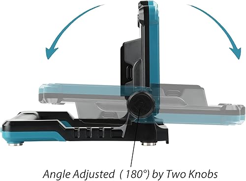Miniatura 4 de Luz de inundación de trabajo de 4000 lúmenes, inalámbrica, magnética, portátil, luces de trabajo LED para iluminación de sitios de trabajo,
