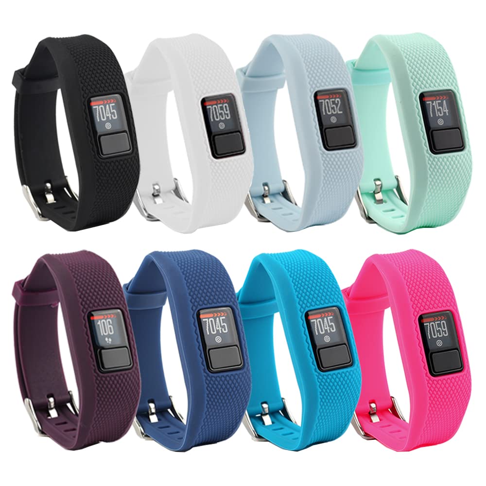honecumi Compatible with Garmin Vivofit 3 Strap/Garmin Vivofit jr Watchband/Garmin Vivofit JR 2 Straps Replacement for Men Women,Vivofit 3 Soft Silicone Wristband Accessories for Kids Boys Girls — image 1